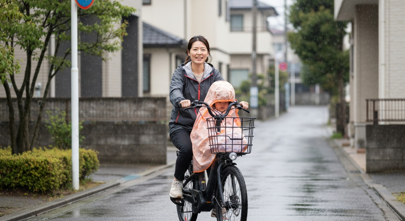 電動自転車は雨の日に乗れる?故障防止7つのコツとIPX防水性能解説